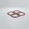 Ekena Millwork Extra Small Englewood Decorative Fretwork Wood Wall Panels, Wood, 7 3/8"W x 7 3/8"H x 3/8"T WALW08X08X0375EWDMF - alternate 4